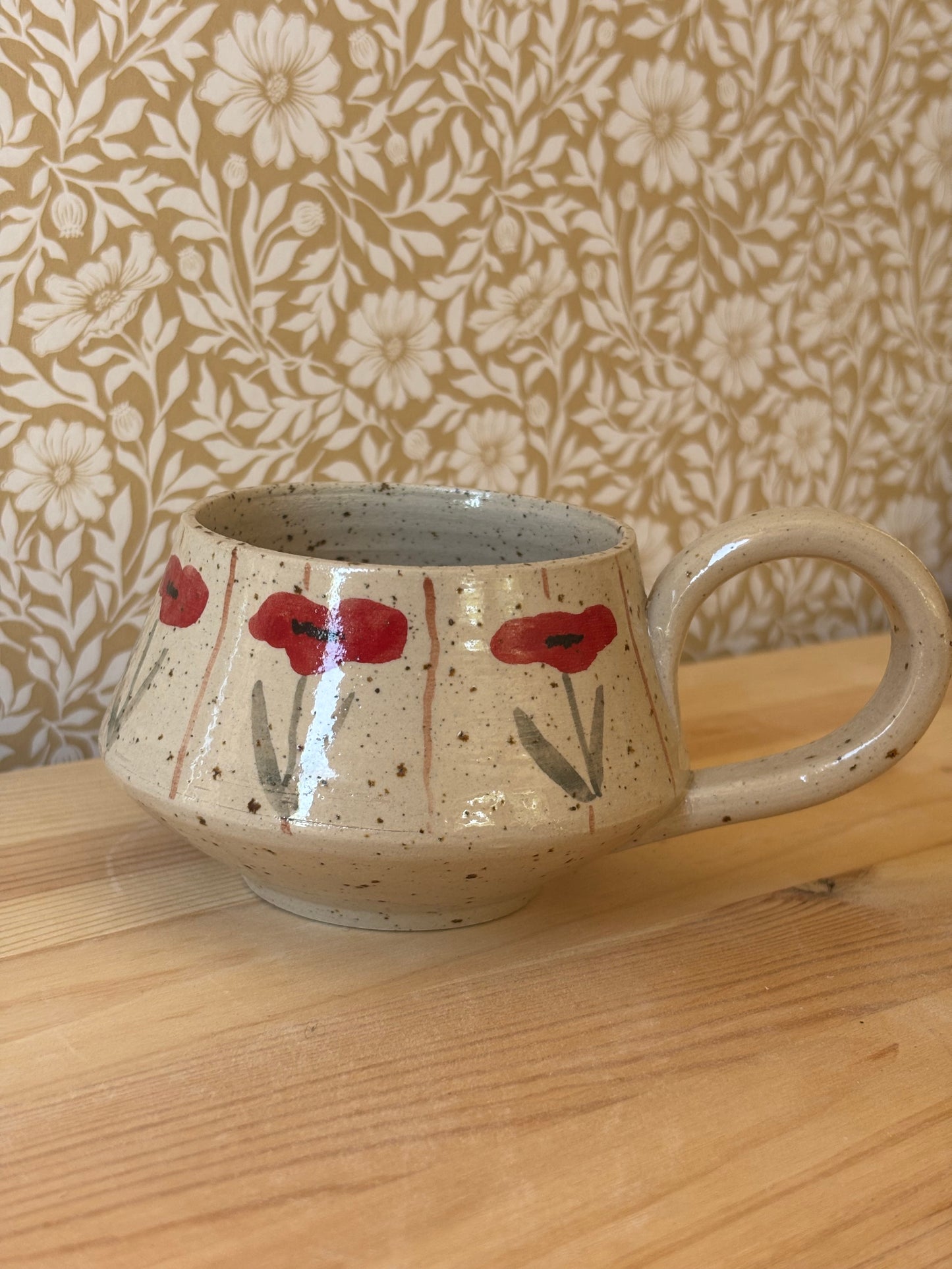 Mindre kaffekopp Stor Vallmo
